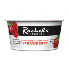 RACHEL`S ORGANIC LUSCIOUS STRAWBERRY YOGURT 150G